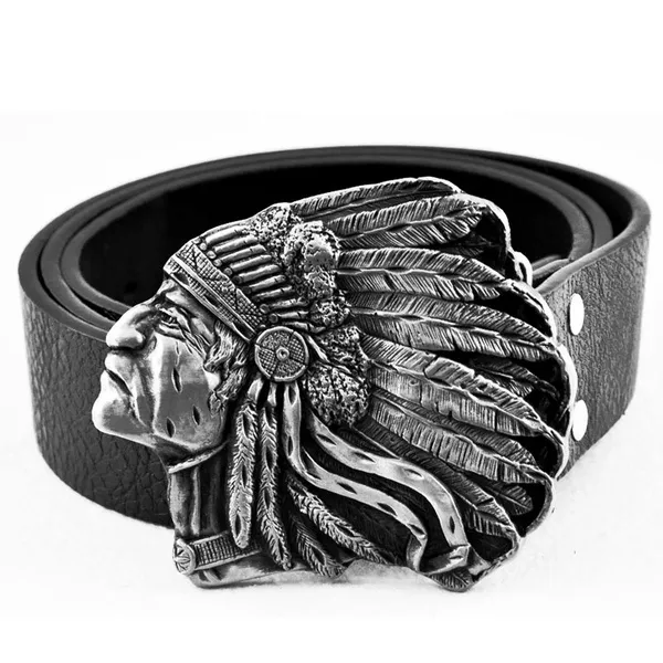 Feathered Indian Belt Buckles: More Than Just a Western Motif插图2